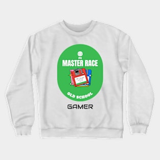 PC Master Race Old School Floppy Drive Crewneck Sweatshirt